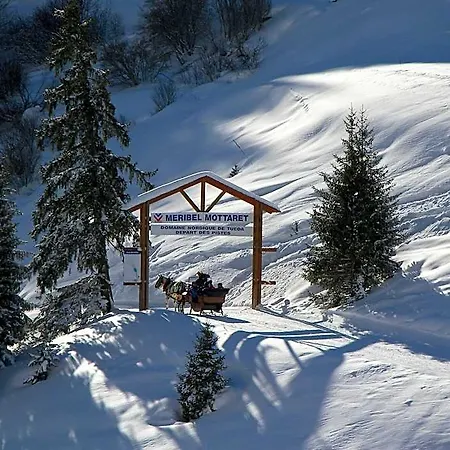 Pleasant Flat In Meribel-mottaret With Balcony